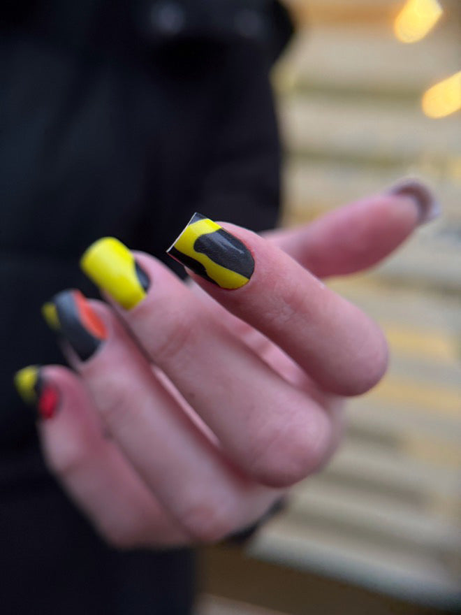 Nagų dekoravimo plėvelės manikiūrui - 0008R