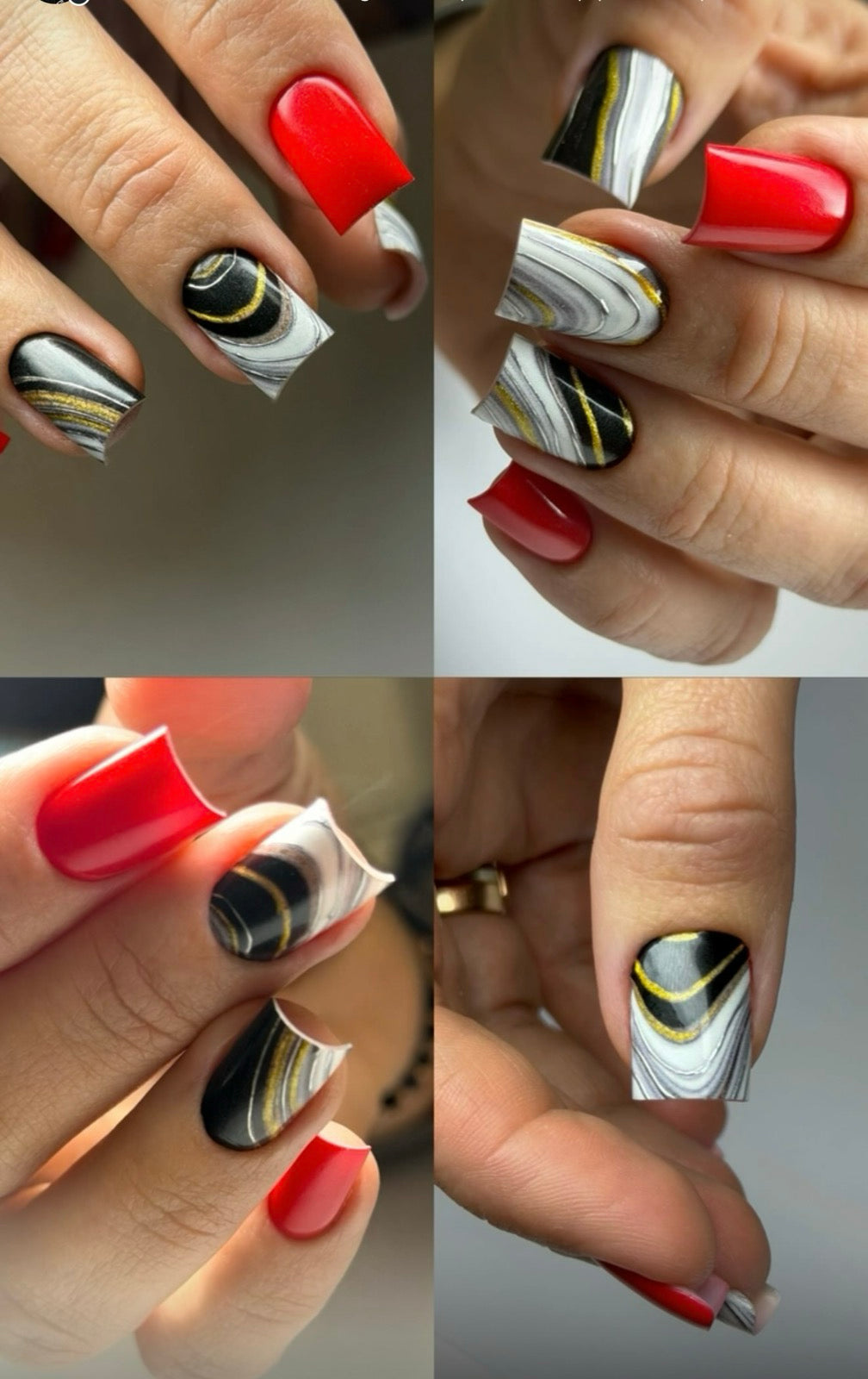 Nagų dekoravimo plėvelės manikiūrui - 0036R