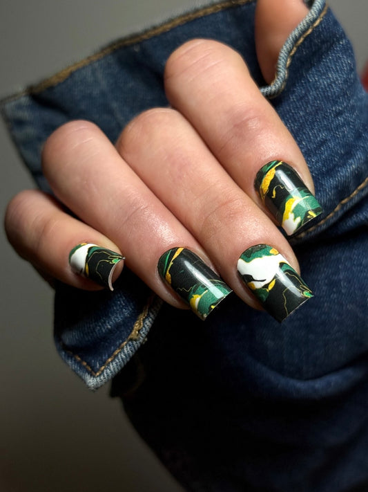 Nail decoration films for manicure - 0038R