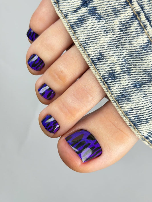 Nail decoration films for pedicure - 0046K