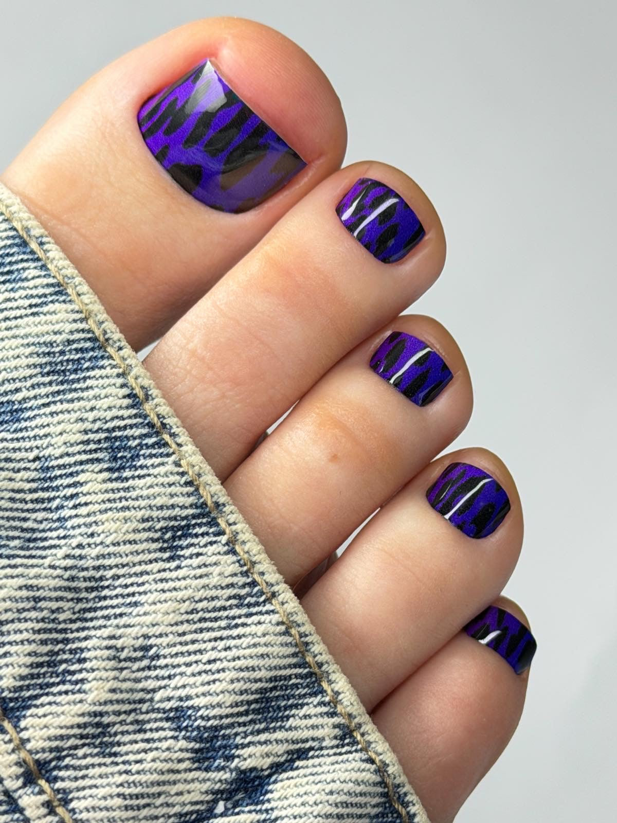 Nagų dekoravimo plėvelės pedikiūrui - 0046K