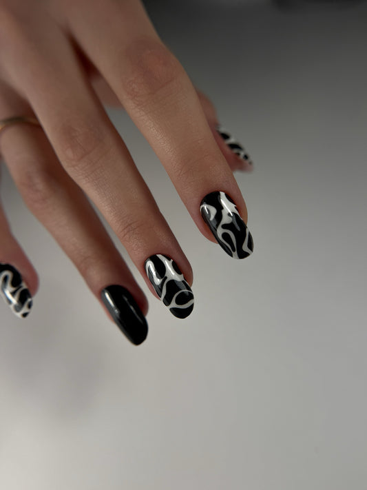 Nail decoration films for manicure - 0058R