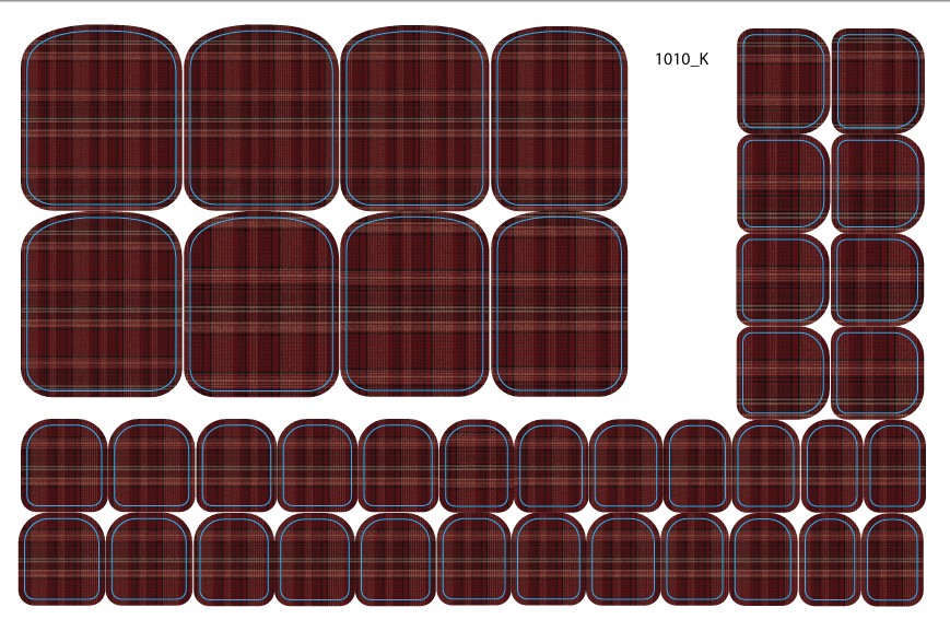 Nagų dekoravimo plėvelės pedikiūrui - 1010K