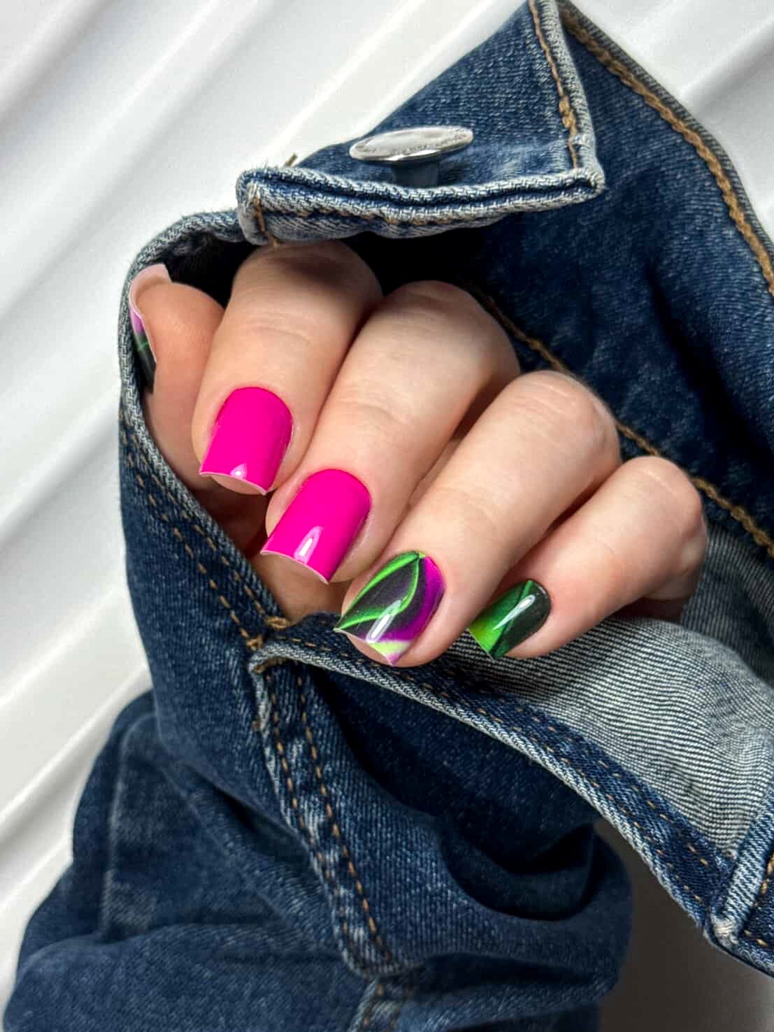 Nagų dekoravimo plėvelės manikiūrui - 1062R