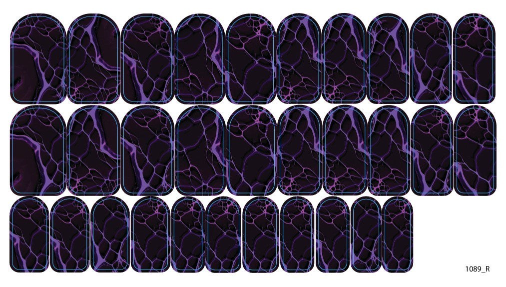 Nail decoration films for manicure - 1089R