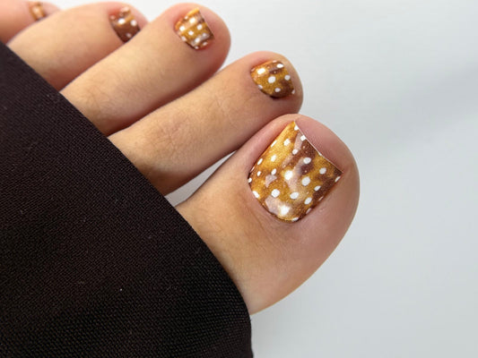 Nail decoration films for pedicure - 1112K