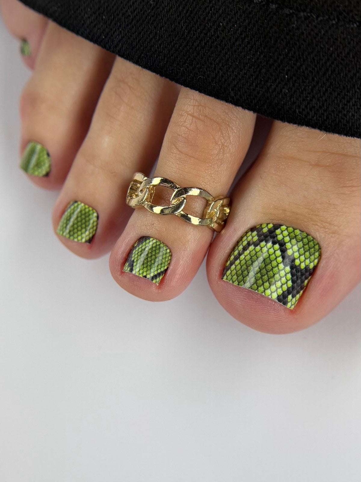 Nail decoration films for pedicure - 1116K