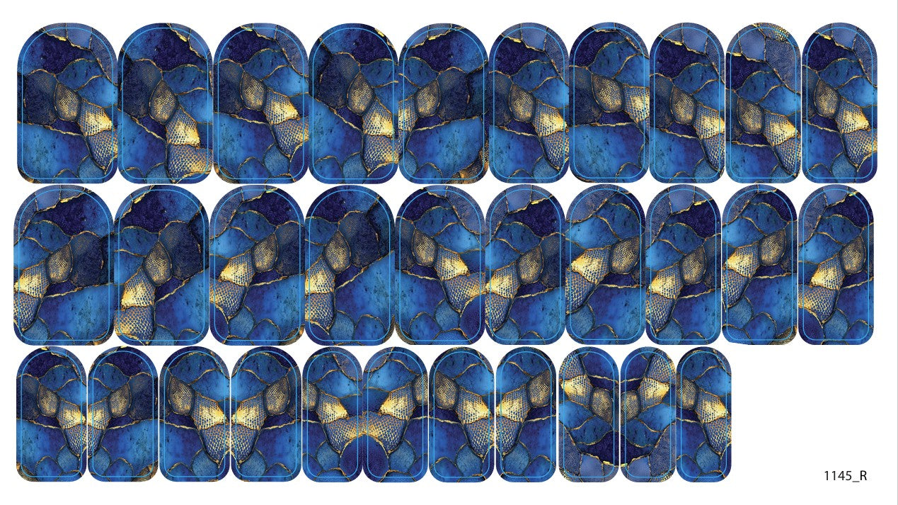 Nail decoration films for manicure - 1145R
