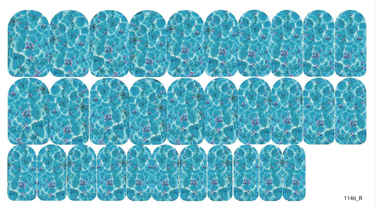 Nail decoration films for manicure - 1146R