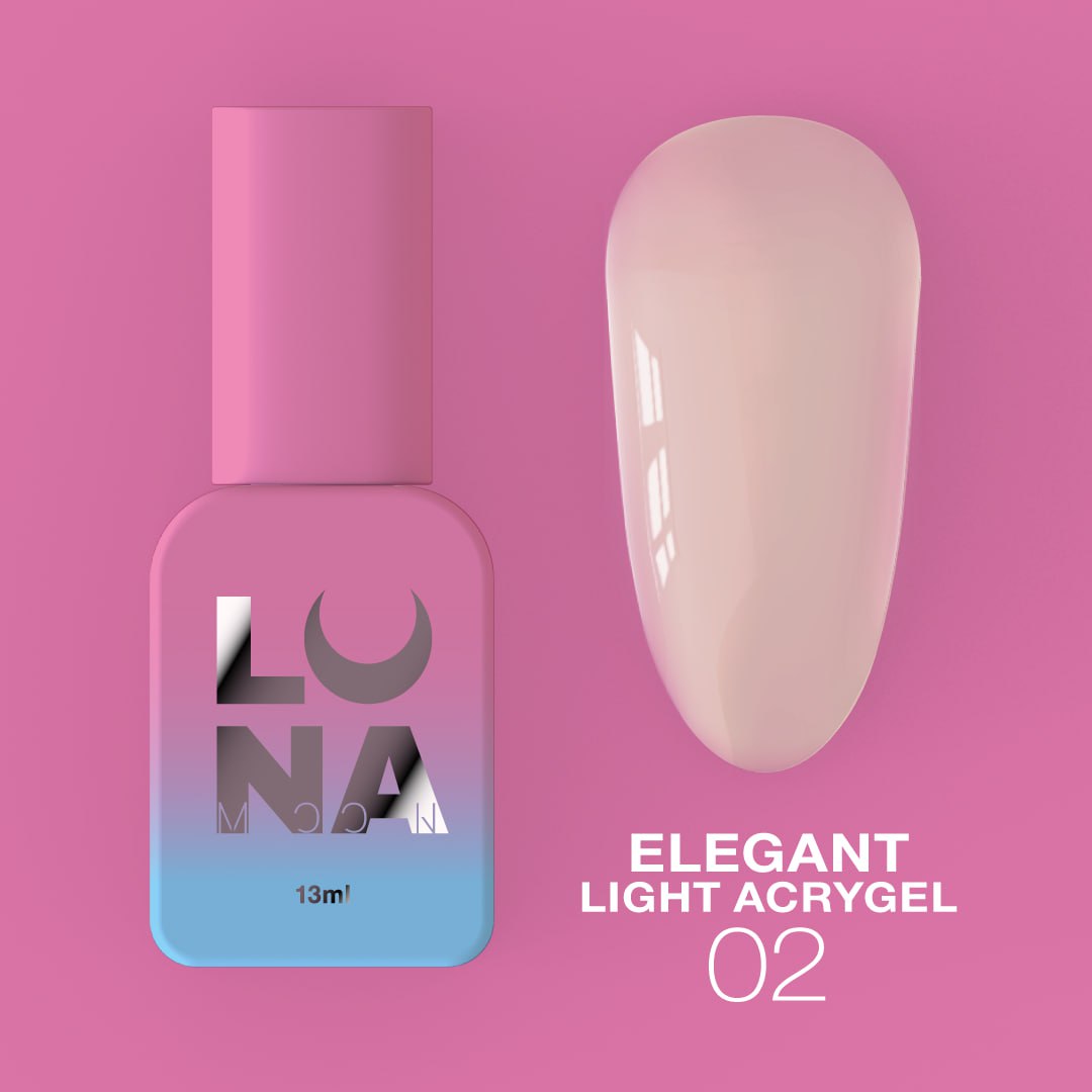 LUNAMOON Light Acrygel ELEGANT 02 -13ml
