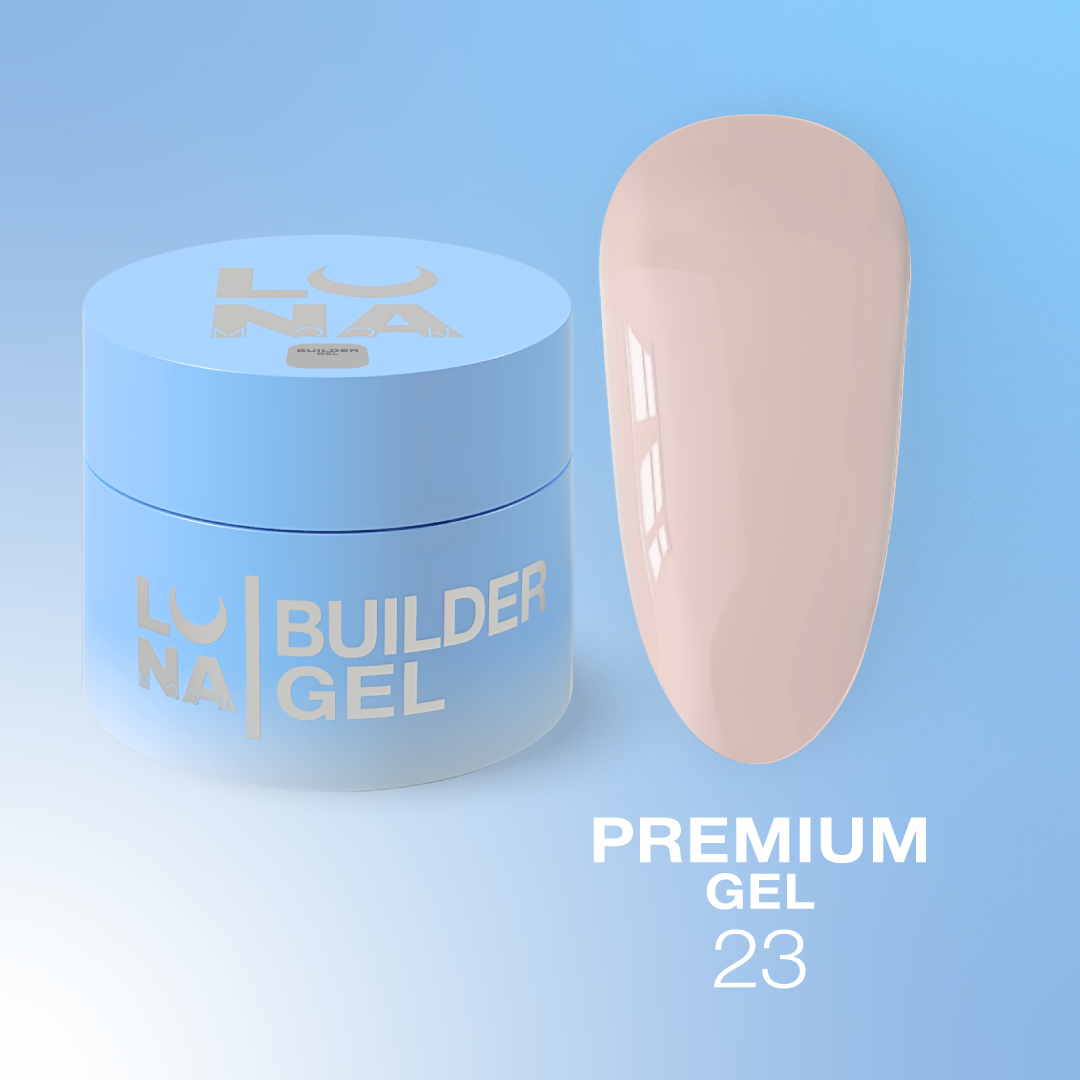 LUNAMOON priauginimo gelis Premium Gel 23 -15ml