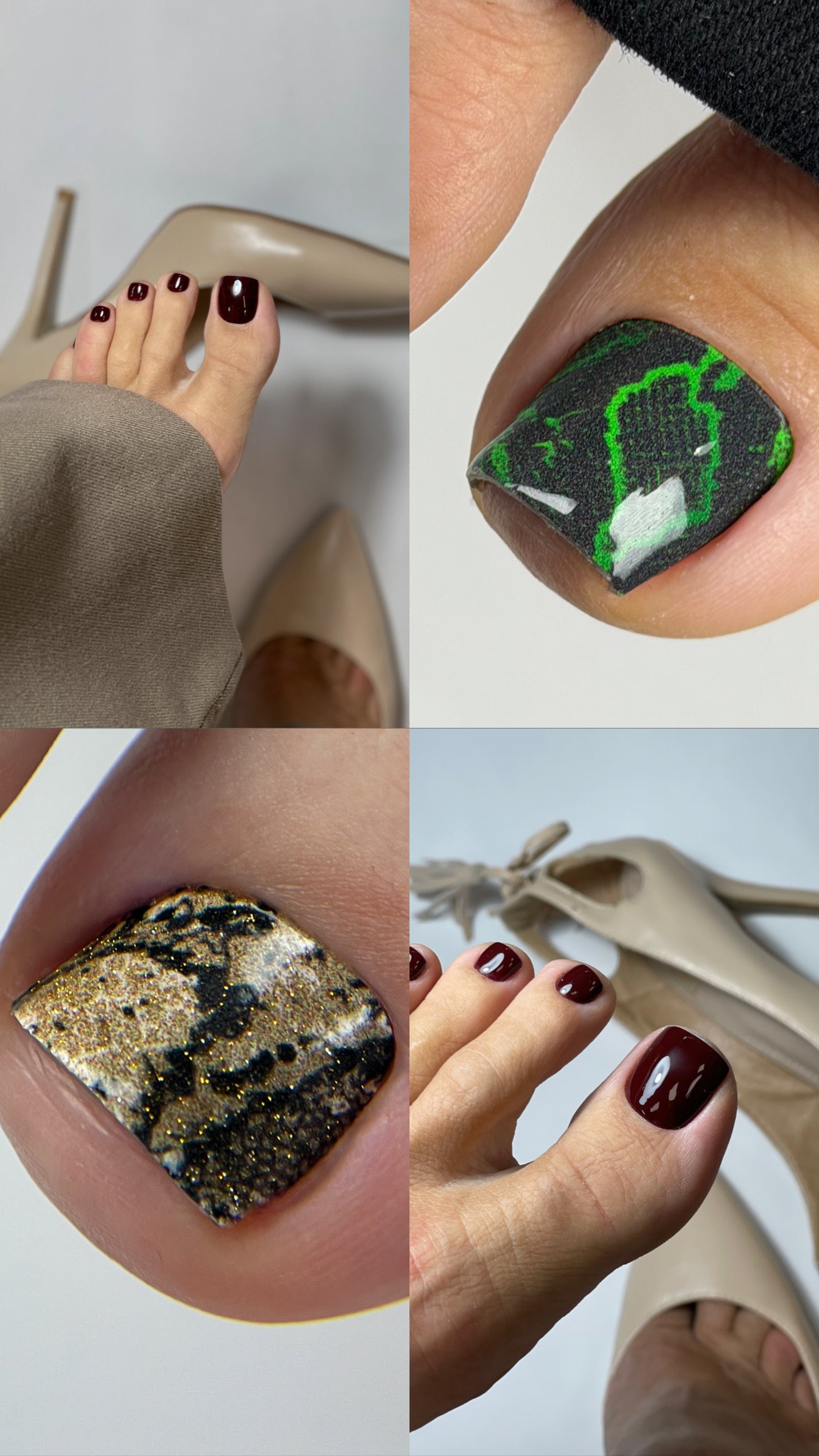 Pedikiūro plėvelės didiesiems nagams