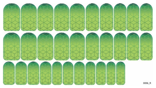 Nagų dekoravimo plėvelės manikiūrui - 0006R