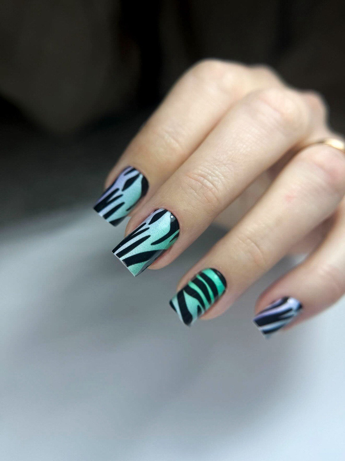 Nail decoration films for manicure - 0013R 