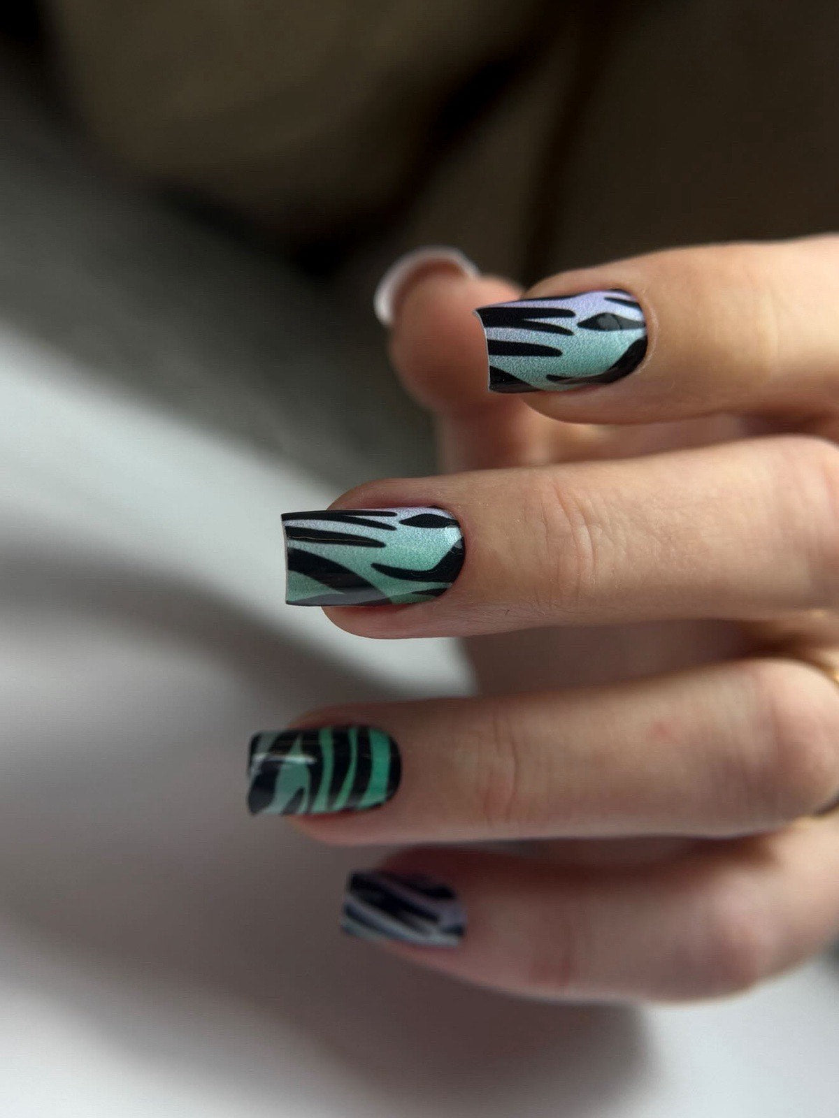 Nail decoration films for manicure - 0013R 