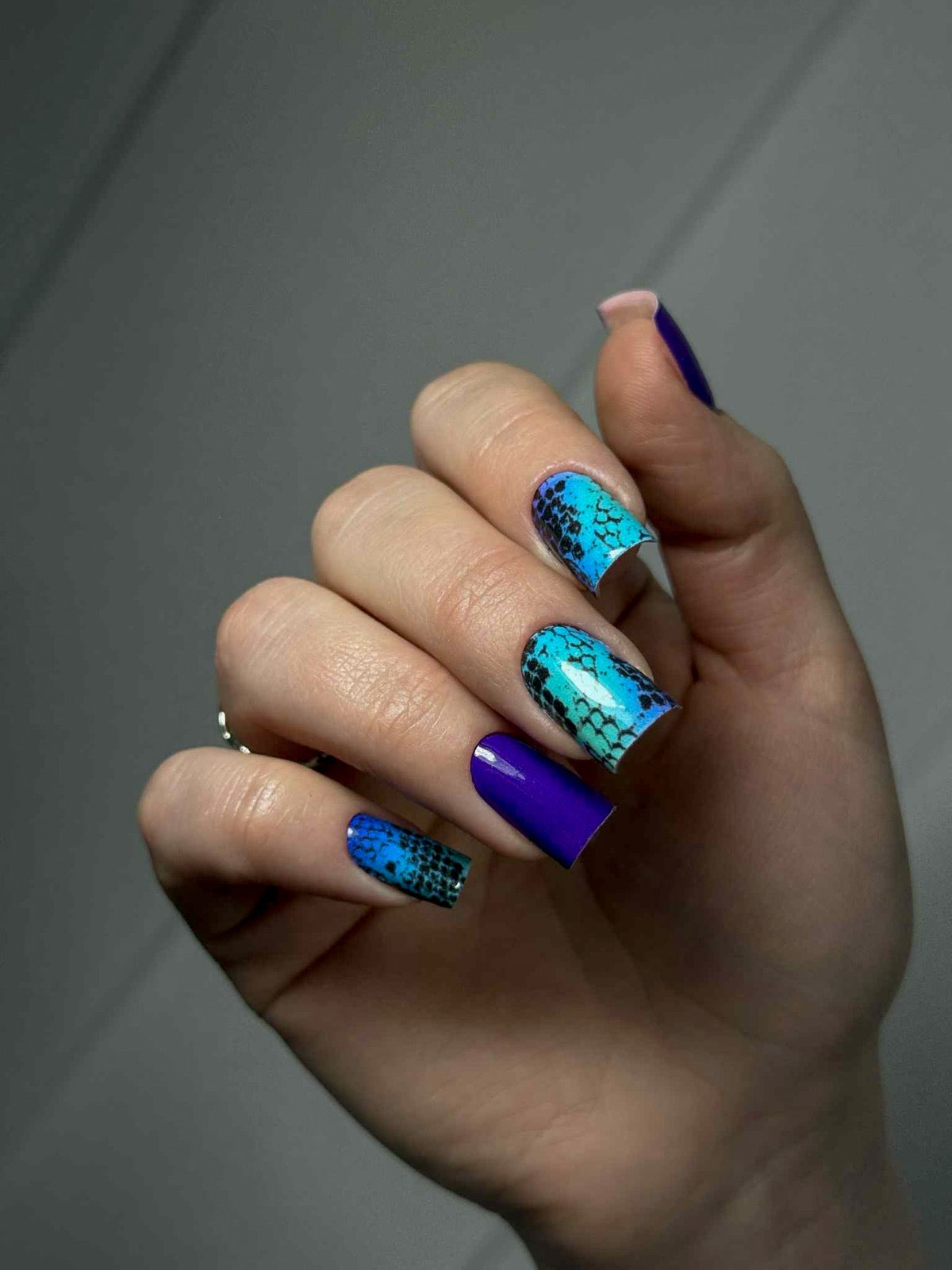 Nail decoration films for manicure - 0018R 