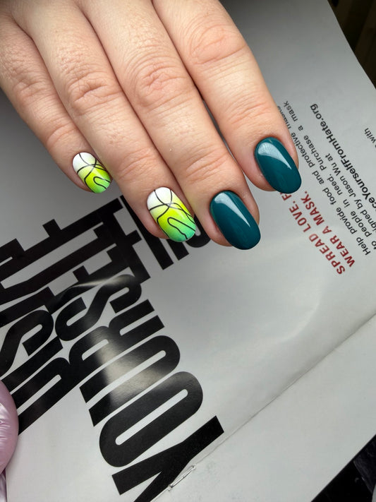 Nagų dekoravimo plėvelės manikiūrui - 0022R