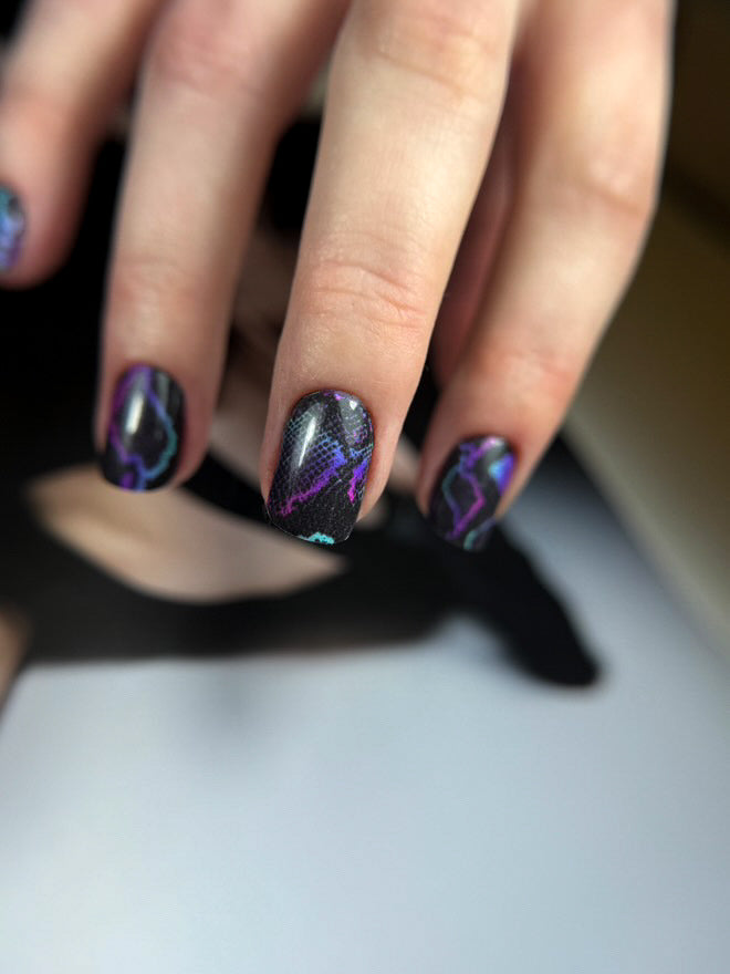 Nagų dekoravimo plėvelės manikiūrui - 0026R