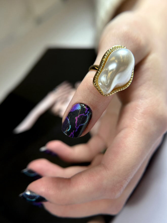 Nagų dekoravimo plėvelės manikiūrui - 0026R