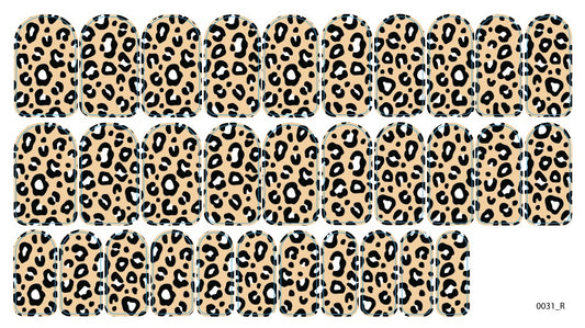 Nagų dekoravimo plėvelės manikiūrui - 0031R