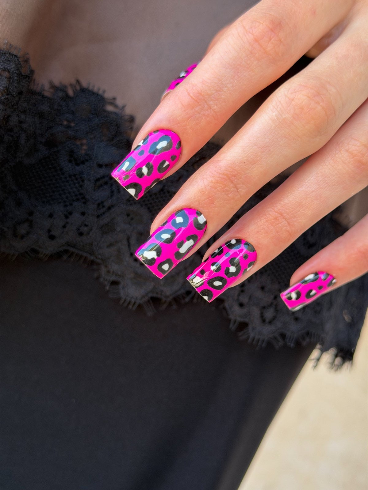 Nail decoration films for manicure - 0033R 