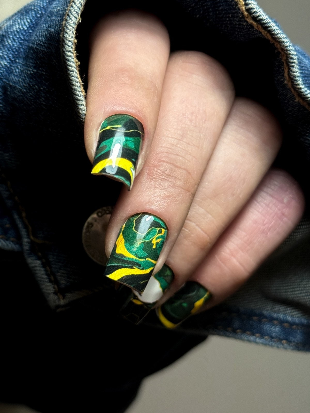 Nail decoration films for manicure - 0038R 