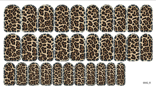 Nagų dekoravimo plėvelės manikiūrui - 0042R