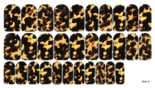 Nagų dekoravimo plėvelės manikiūrui - 0044R