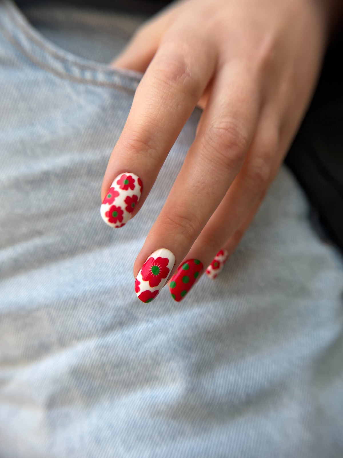Nail decoration films for manicure - 0045R 