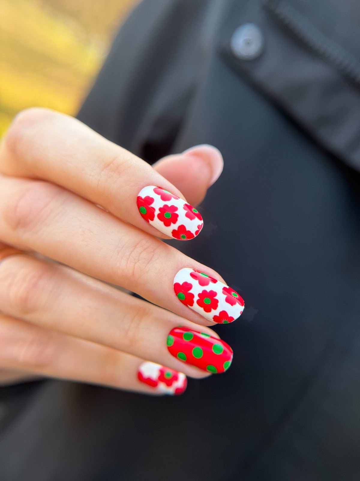 Nail decoration films for manicure - 0045R 
