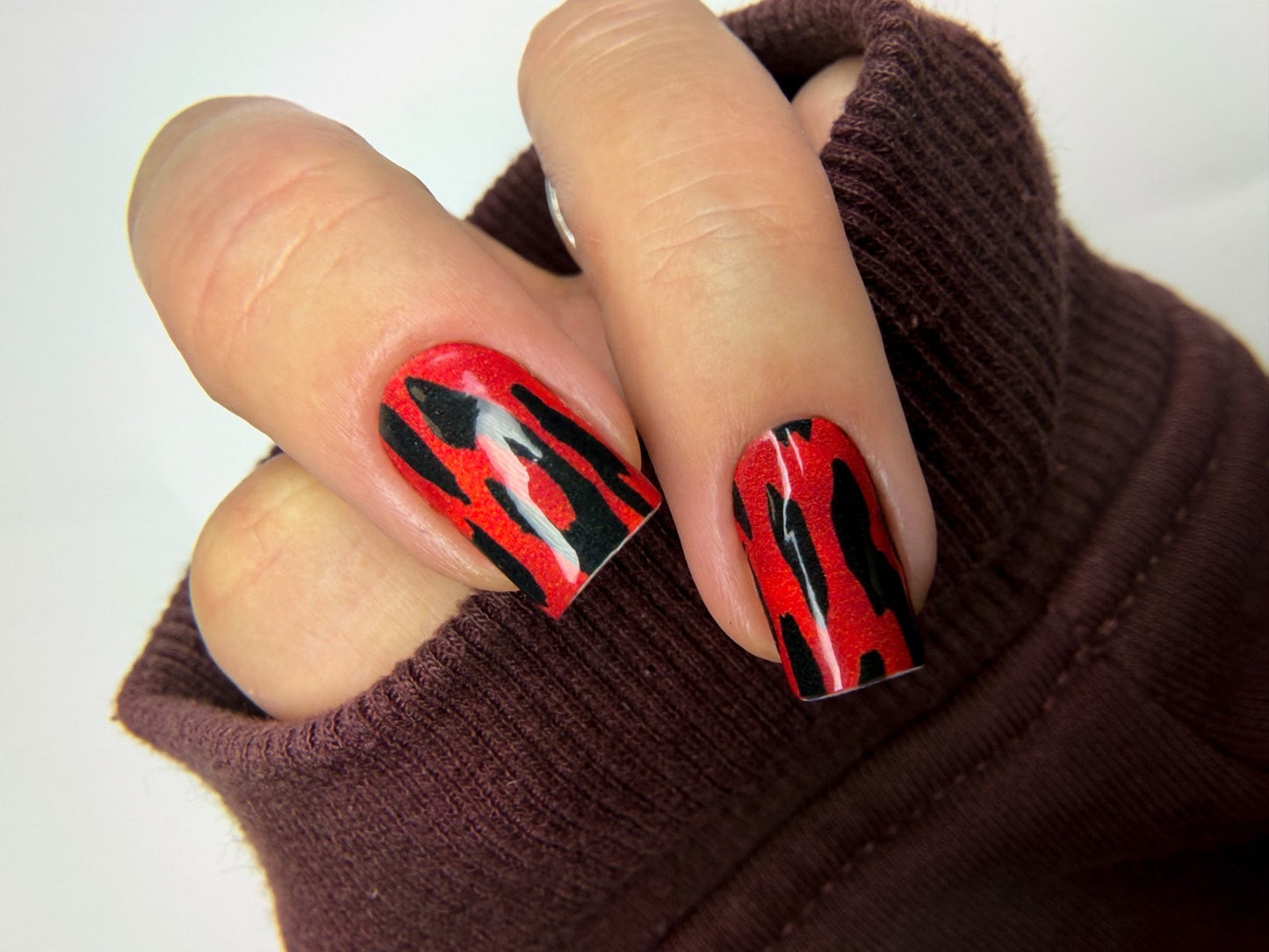 Nail decoration films for manicure - 0048R 