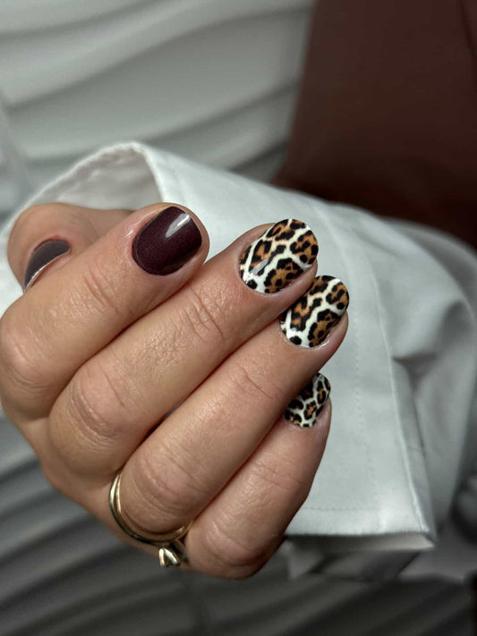 Nail decoration films for manicure - 0056R 