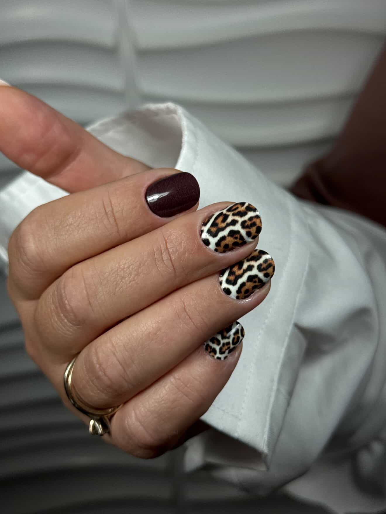 Nail decoration films for manicure - 0056R 