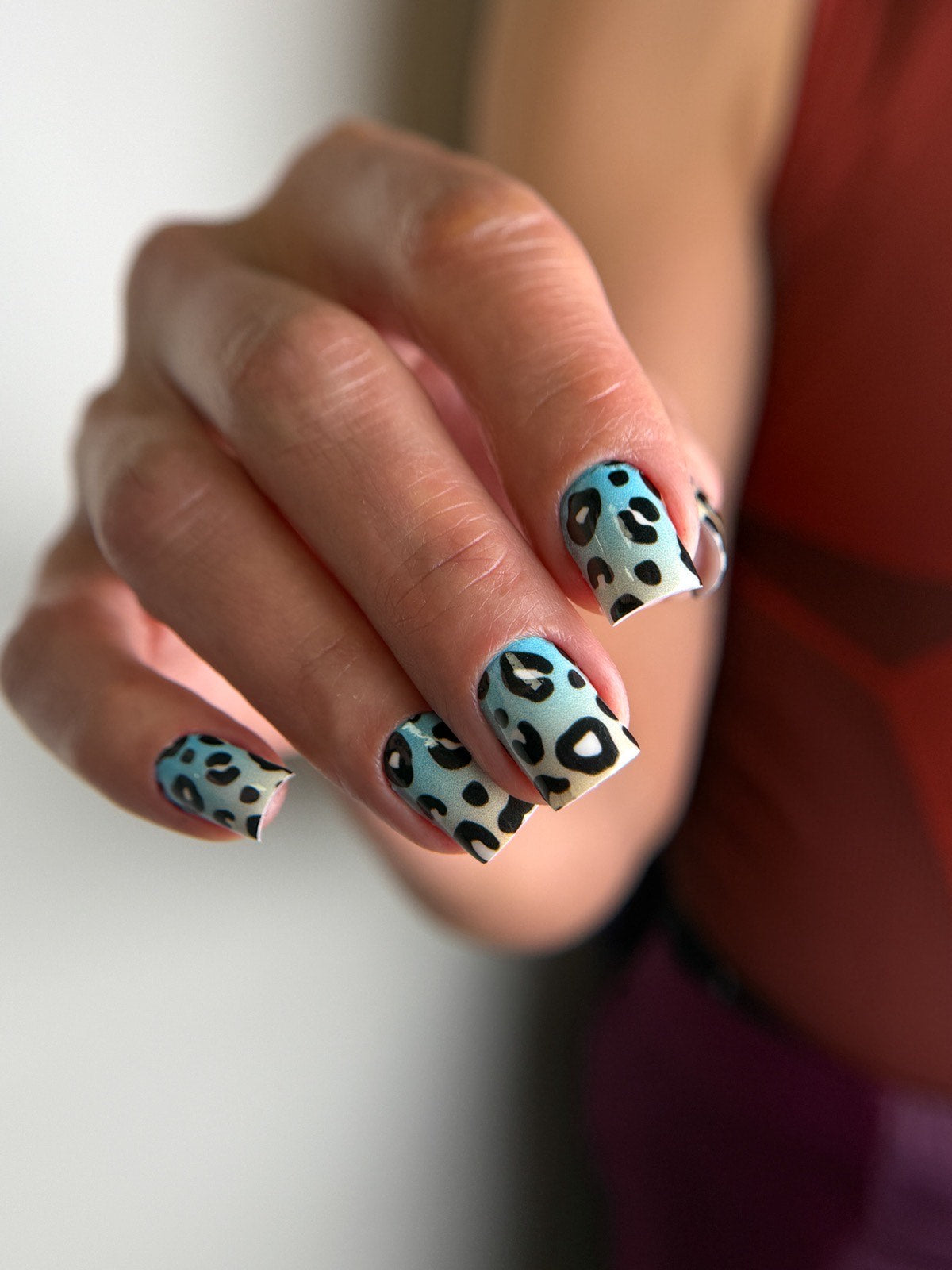 Nail decoration films for manicure - 0057R 