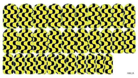 Nagų dekoravimo plėvelės manikiūrui - 1001R