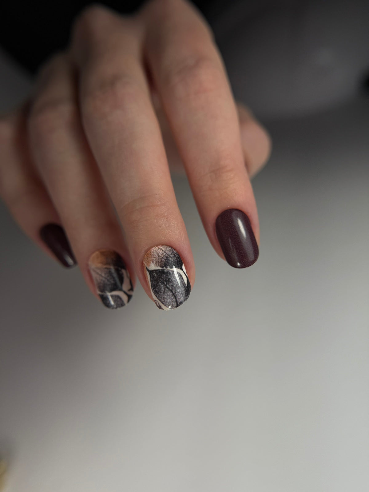 Nail decoration films for manicure - 1002R 