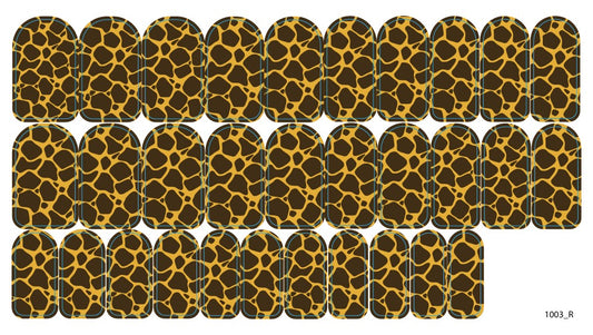 Nagų dekoravimo plėvelės manikiūrui - 1003R