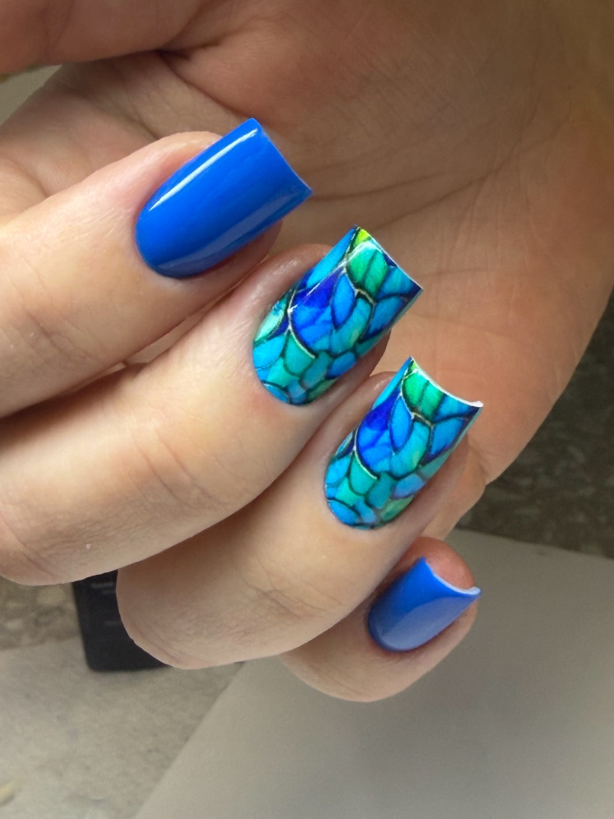 Nail decoration films for manicure - 1004R 