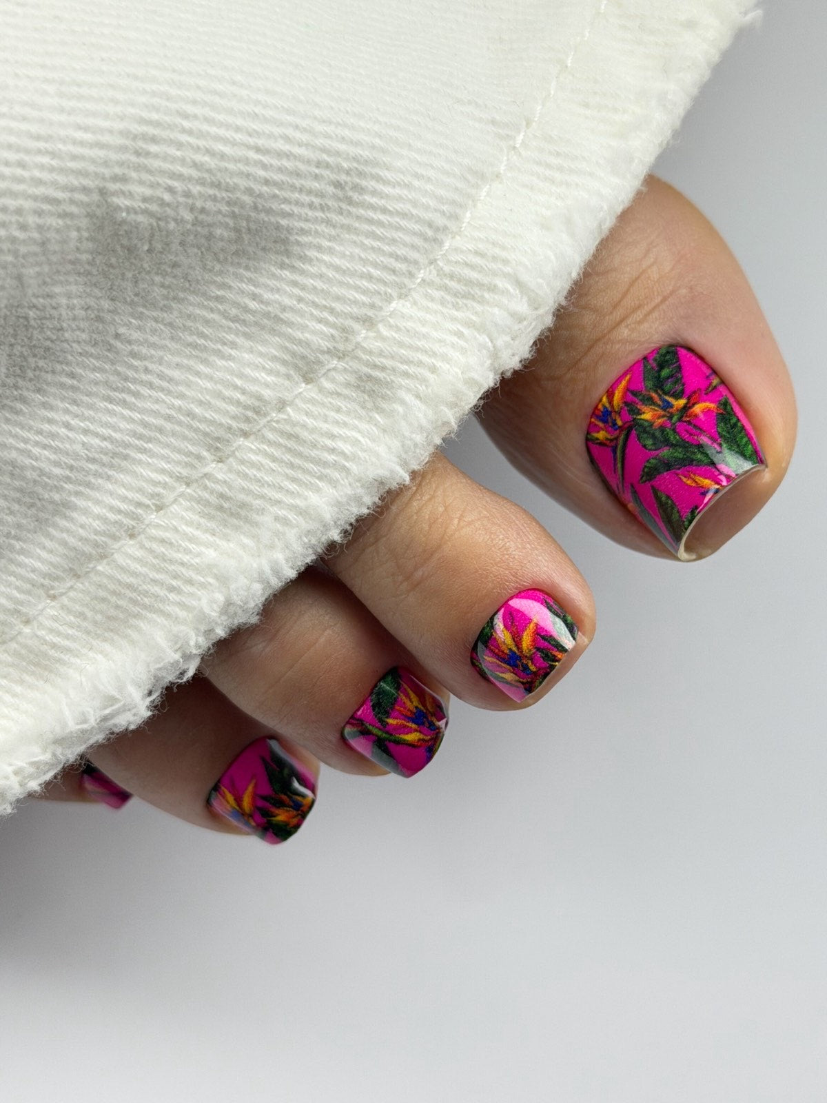 Nagų dekoravimo plėvelės pedikiūrui - 1005K