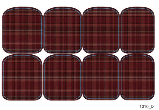 Didžiųjų nagų dekoravimo plėvelės pedikiūrui - 1010D (kopija)