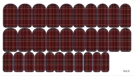 Nagų dekoravimo plėvelės manikiūrui - 1010R