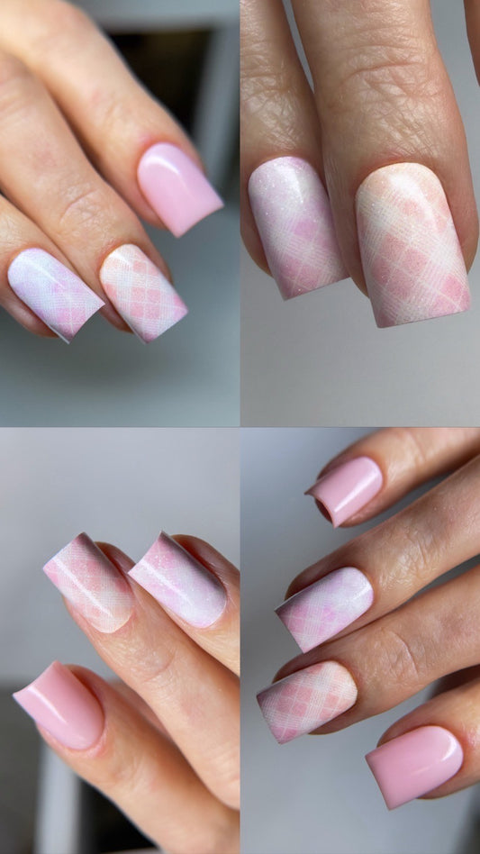 Nail decoration films for manicure - 1026R 