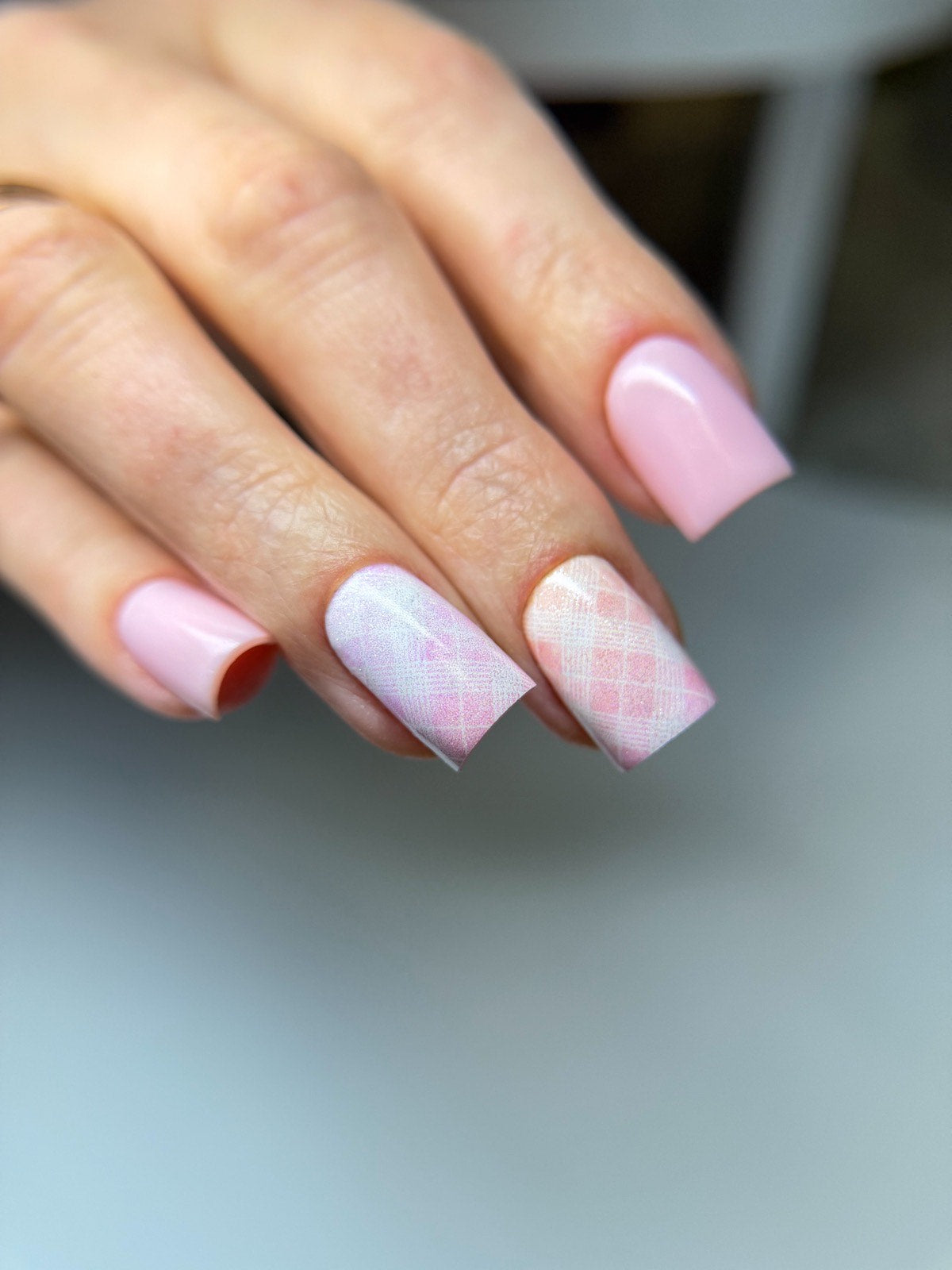 Nail decoration films for manicure - 1026R 