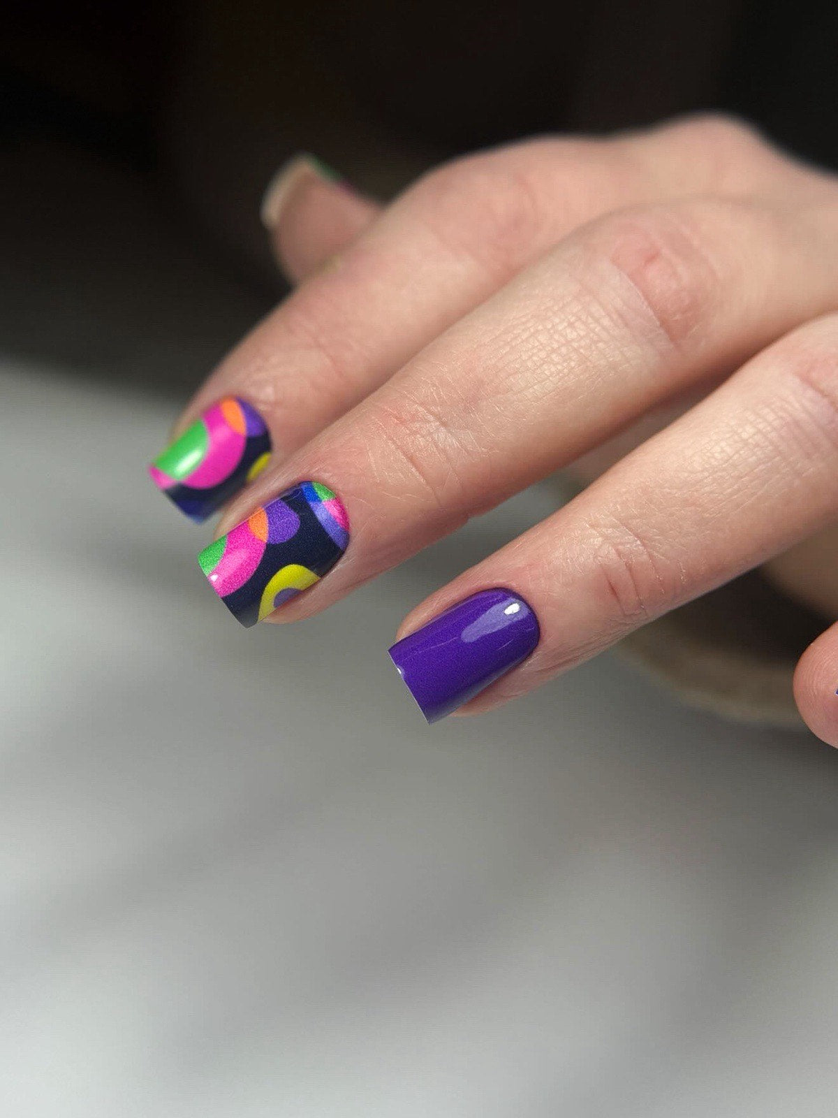 Nail decoration films for manicure - 1029R 