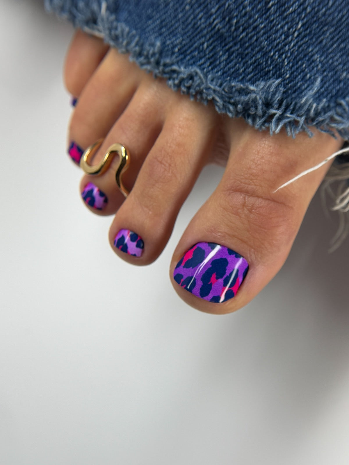 Nagų dekoravimo plėvelės pedikiūrui - 1030K