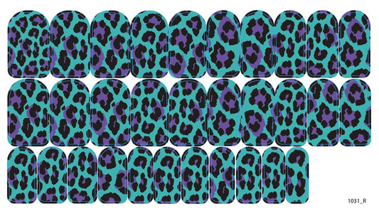 Nail decoration films for manicure - 1031R 