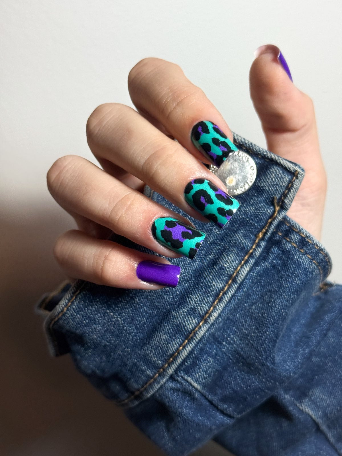 Nail decoration films for manicure - 1031R 