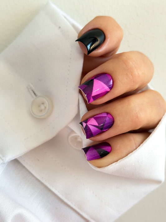 Nail decoration films for manicure - 1036R 