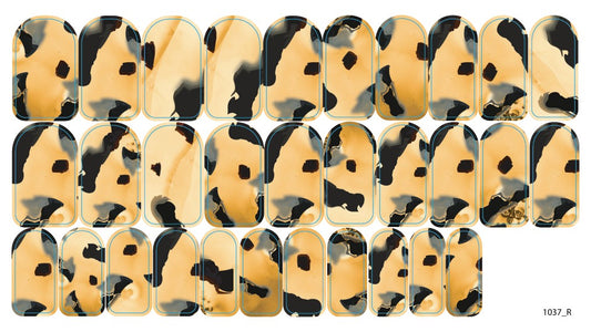 Nail decoration films for manicure - 1037R 