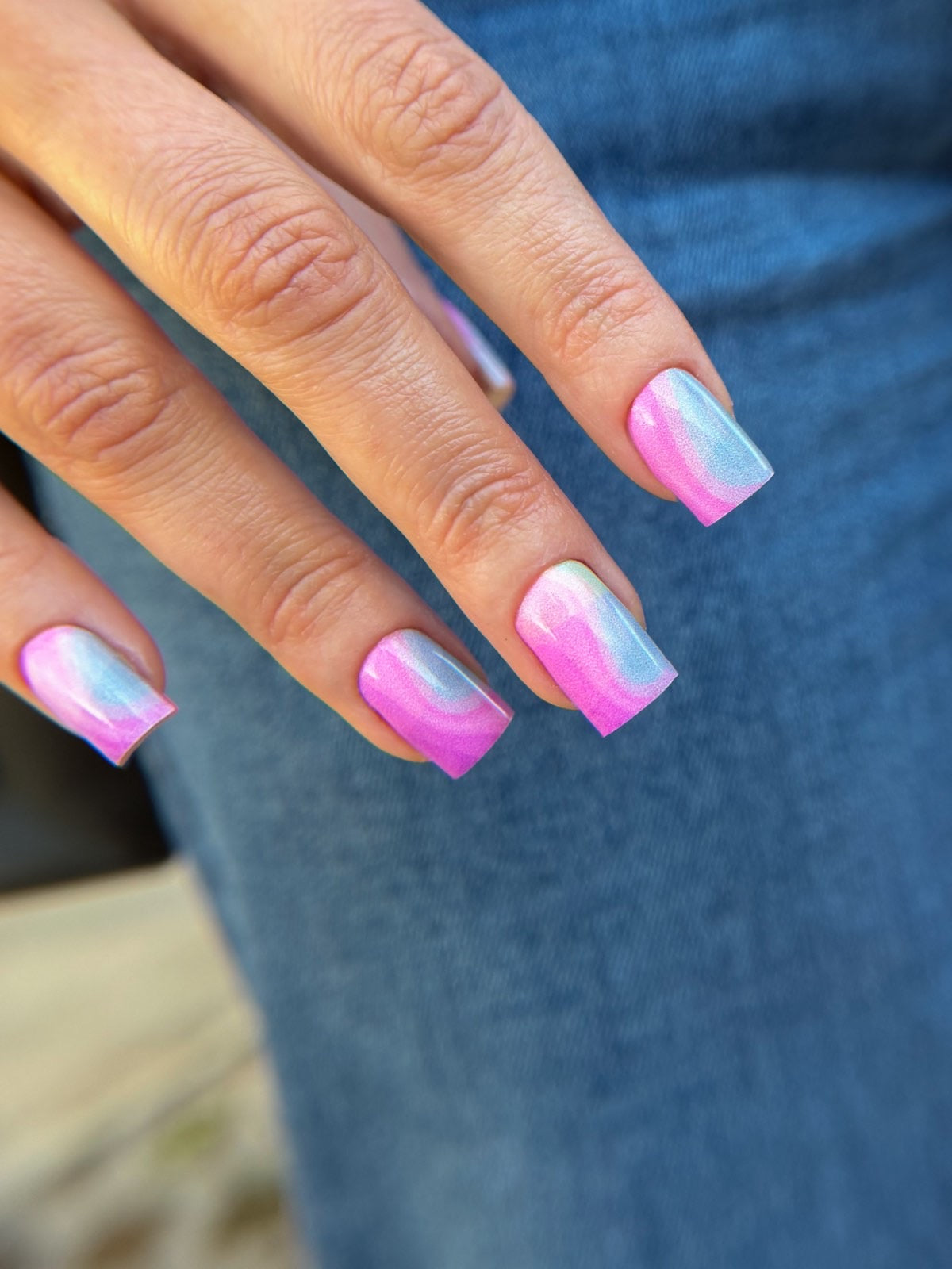 Nail decoration films for manicure - 1046R 